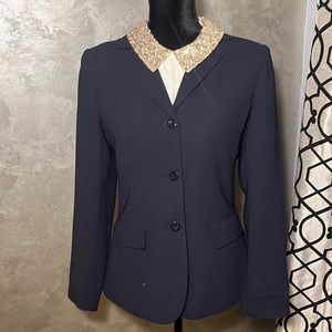 🤑SALE 3 for $20!🤑 NY & Co classic 3 button navy blazer, sz 4, great condition!